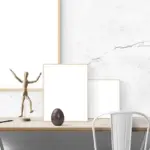 Er det muligt at få en plakatramme med en indbygget hylde?